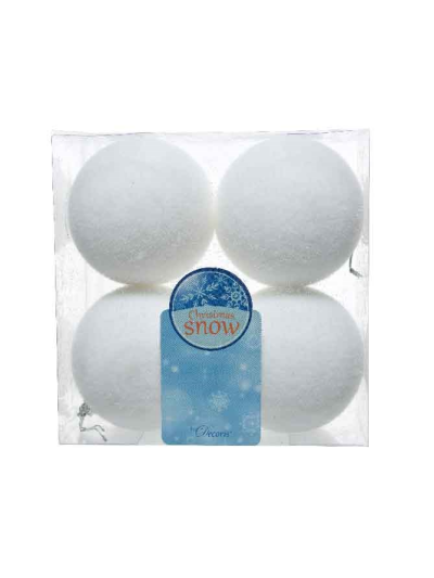 Boules de neige D 8 cm