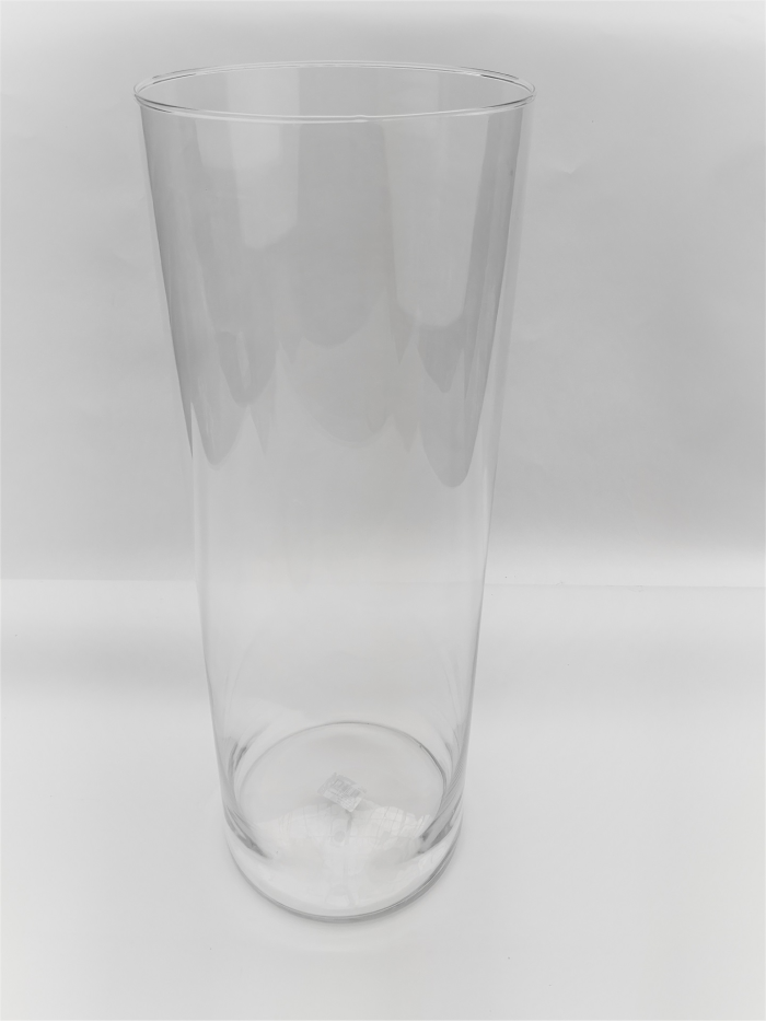 Dani vase cylindre verre  H 40 cm