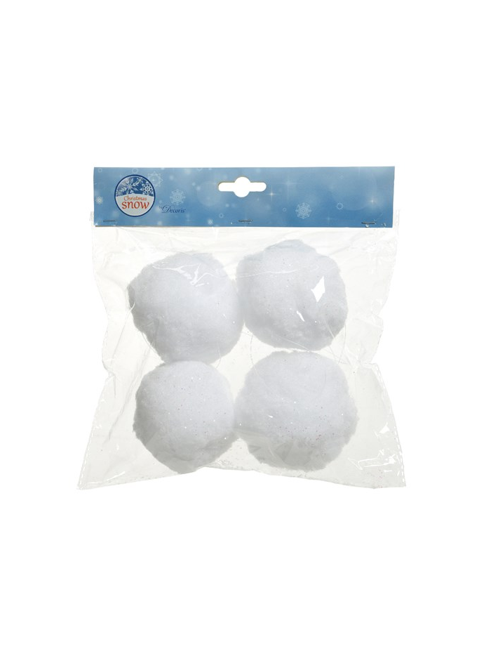 Boules de neige D 8 cm