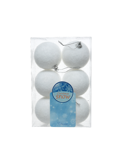 Boules de neige D 6 cm