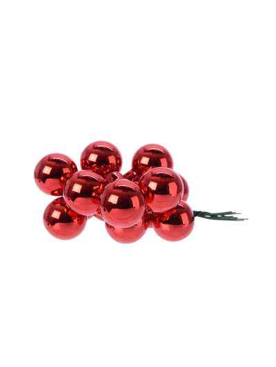 boules rouge Brillant D20 mm