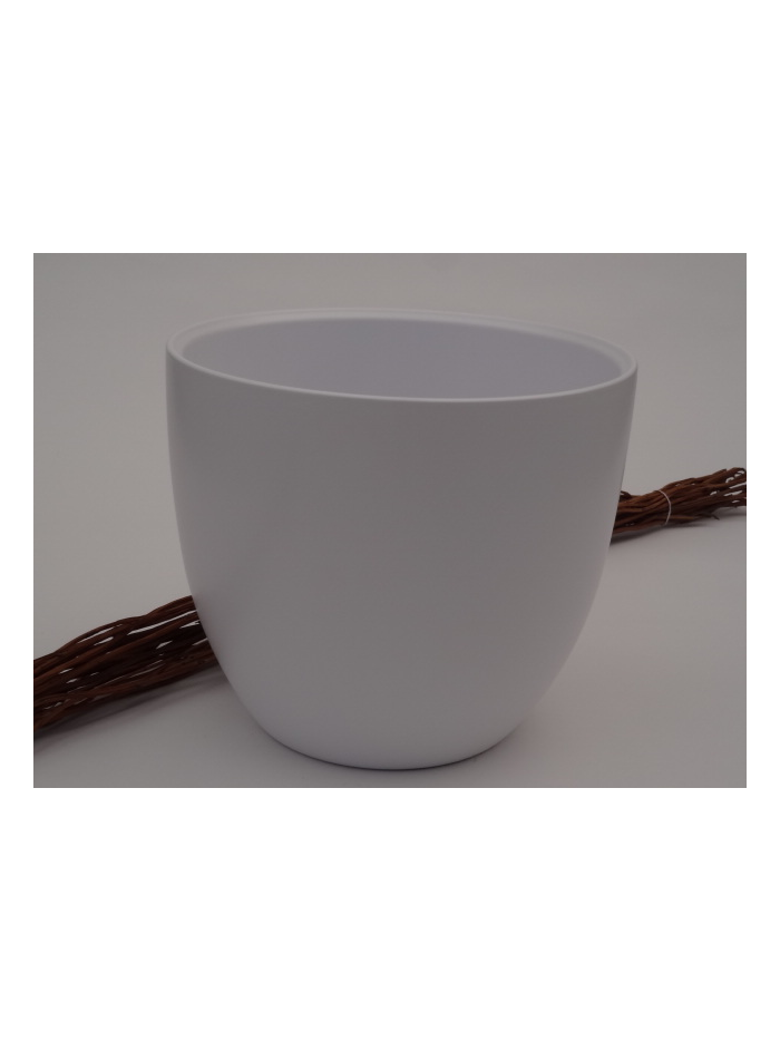 Cache-pot serie 301 Blanc mat D30cm